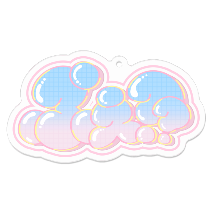 アクリルキーホルダー - 70 x 70 (mm)