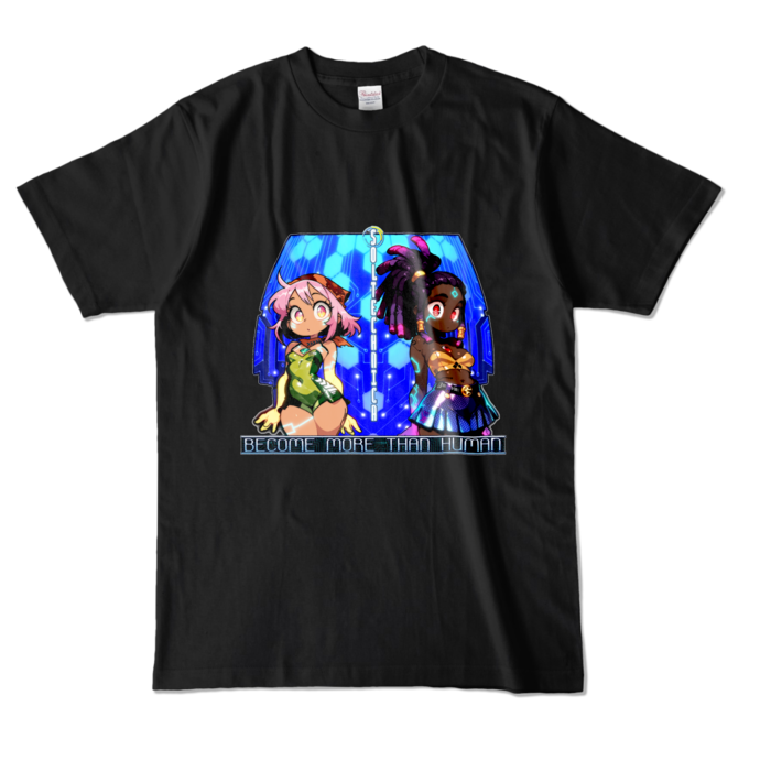 カラーTシャツ - L - ブラック (濃色)