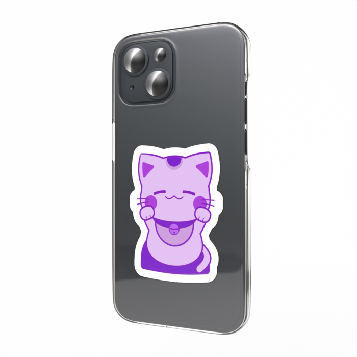 パープル（ステッカー大）