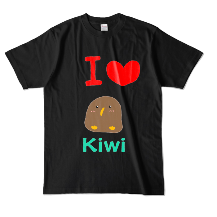 カラーTシャツ - L - ブラック (濃色)