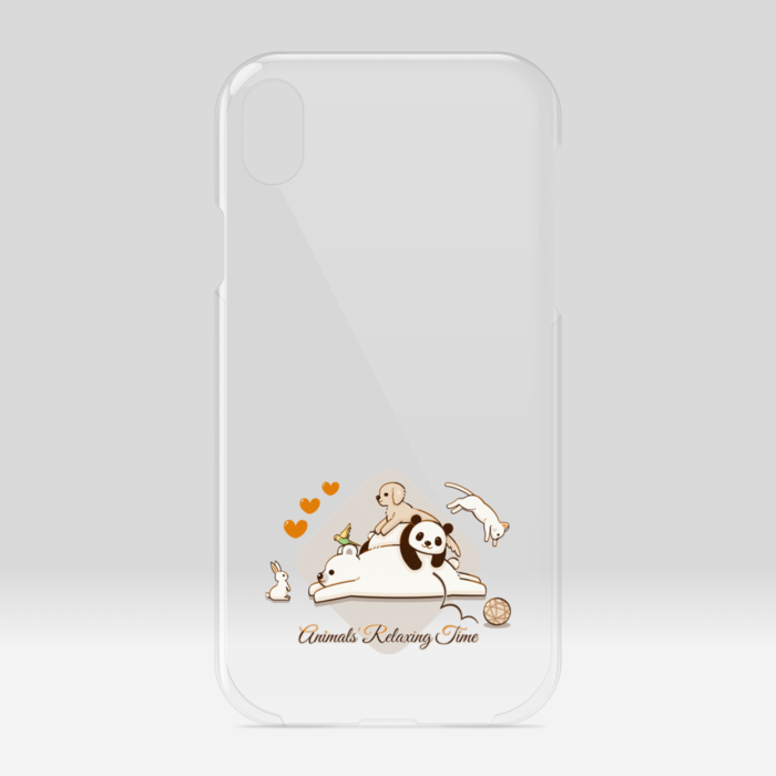 クリアiPhoneケース　iPhone XR