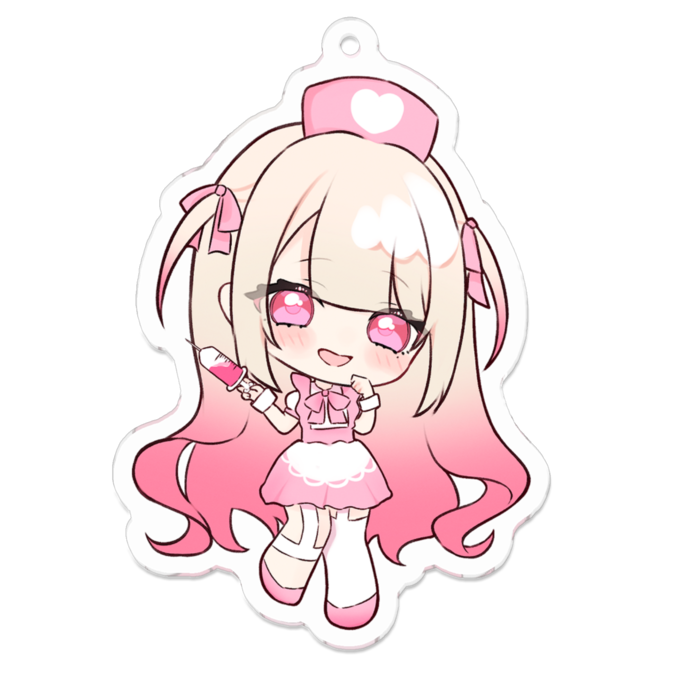 アクリルキーホルダー - 70 x 70 (mm)