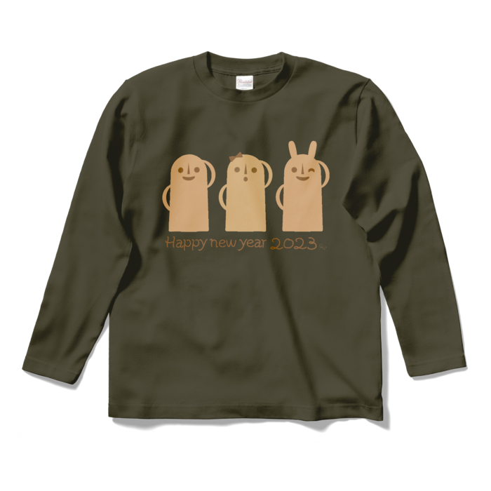 ロングスリーブTシャツ - S - アーミーグリーン