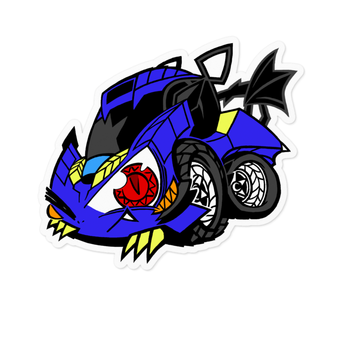 ステッカー - 100 x 100 (mm)