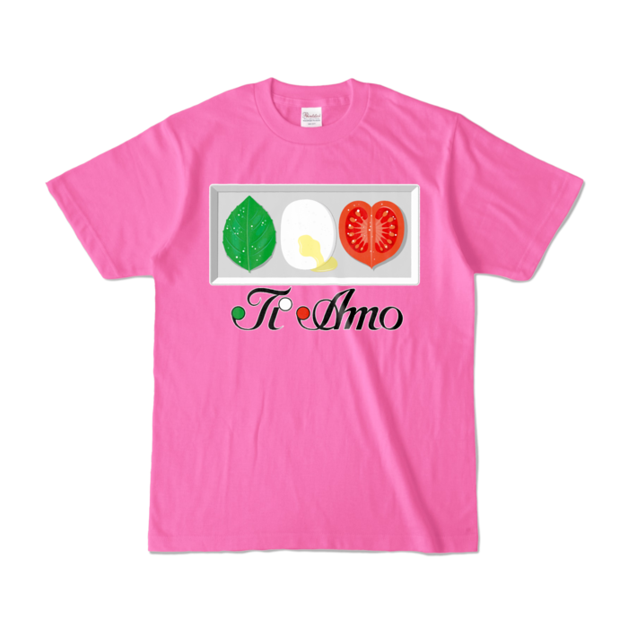 カラーTシャツ - S - ピンク (濃色)