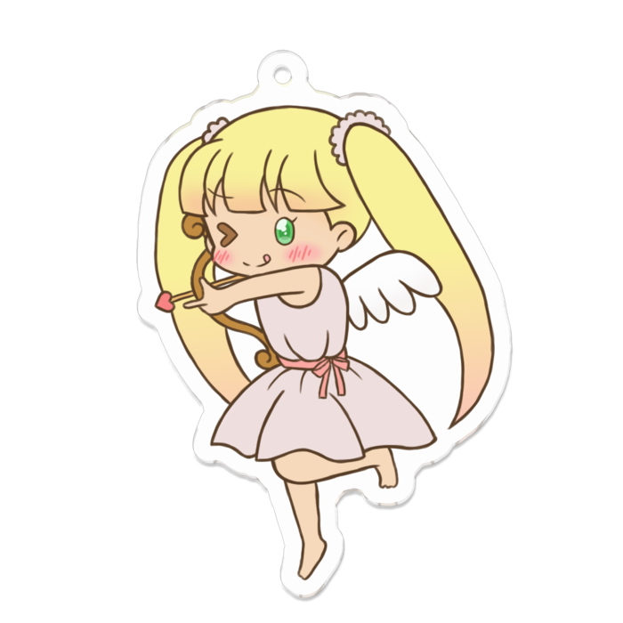 アクリルキーホルダー - 70 x 70 (mm)