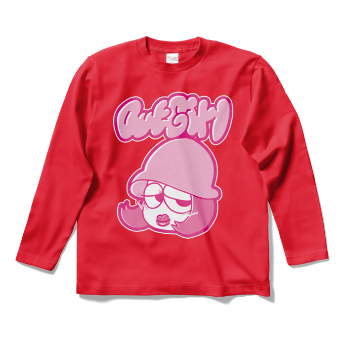 ロングスリーブTシャツ - S - レッド