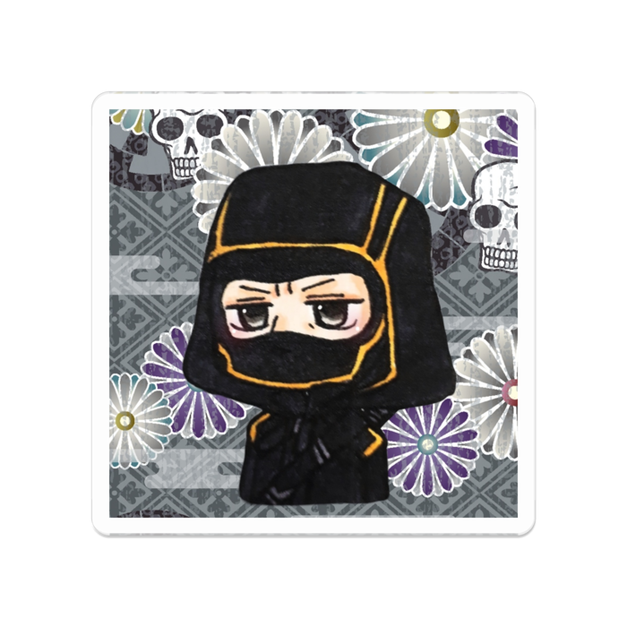 アクリルバッジ - 50 x 50 (mm)
