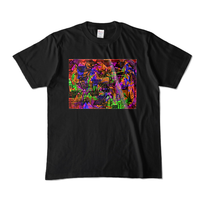 カラーTシャツ - M - ブラック (濃色)