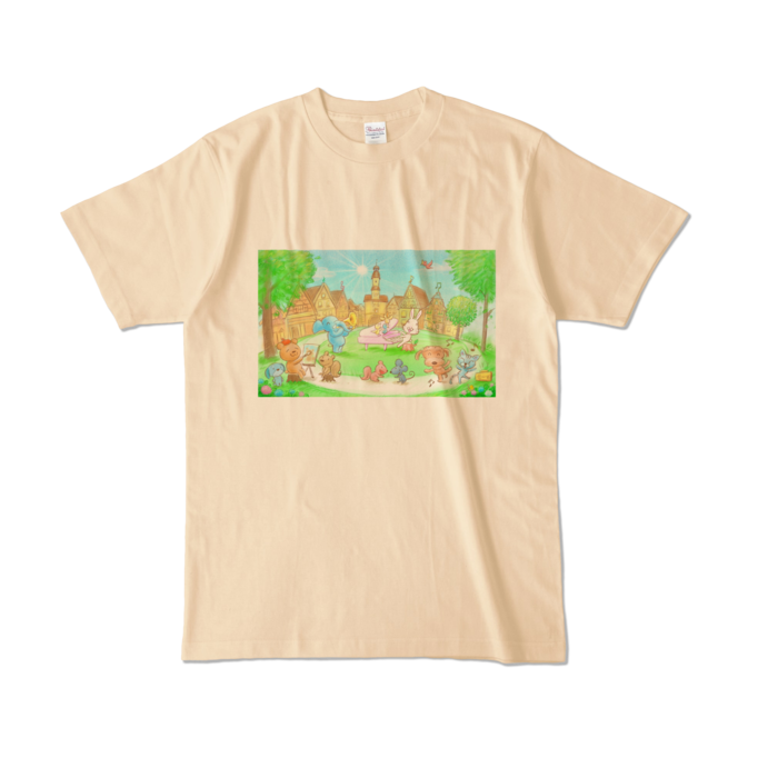 カラーTシャツ - L - ナチュラル (淡色)