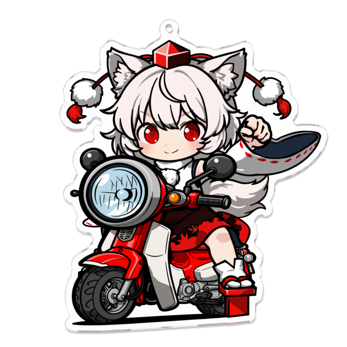 アクリルキーホルダー - 100 x 100 (mm)