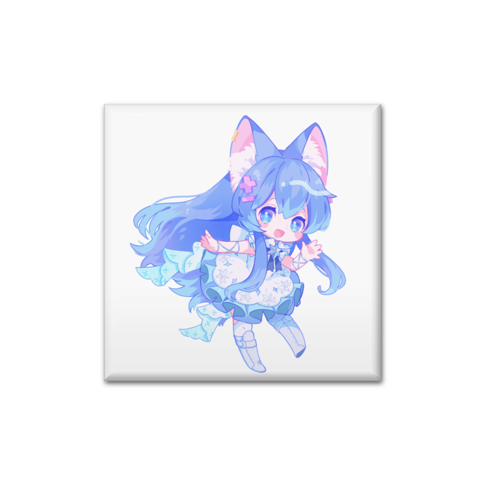 TypeB - White - 四角形40mm