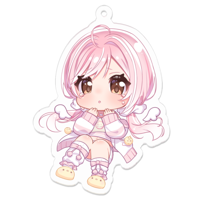 アクリルキーホルダー - 70 x 70 (mm)