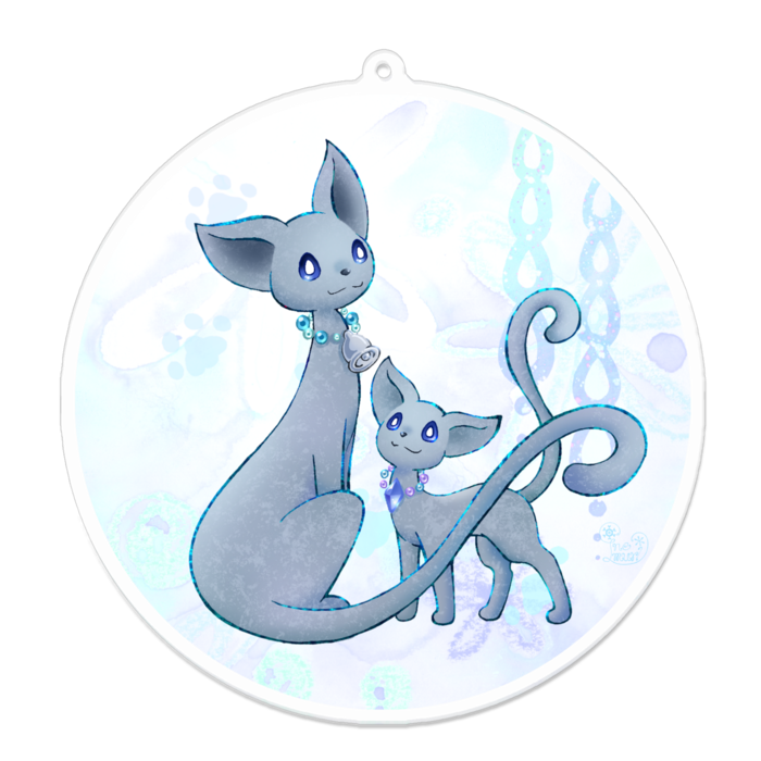 アクリルキーホルダー - 100 x 100 (mm)