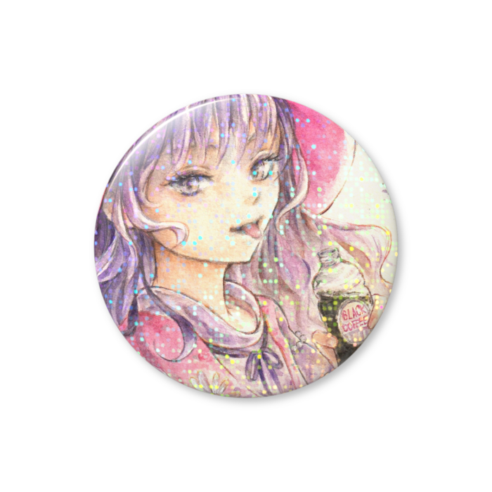 ホログラム缶バッジ - 56mm
