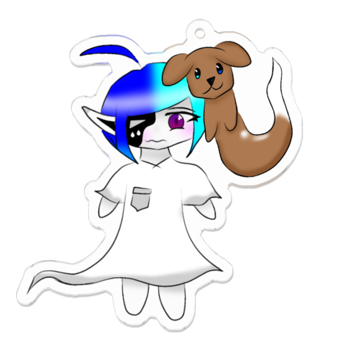 アクリルキーホルダー - 70 x 70 (mm)