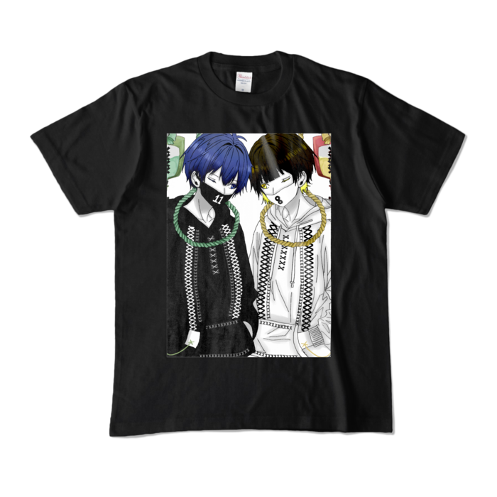 カラーTシャツ - M - ブラック (濃色)