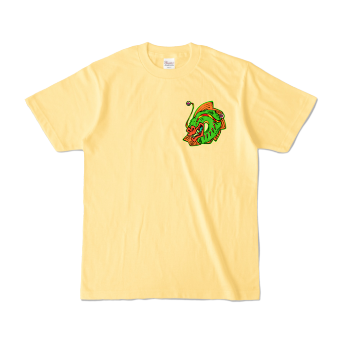 カラーTシャツ - S - ライトイエロー (淡色)