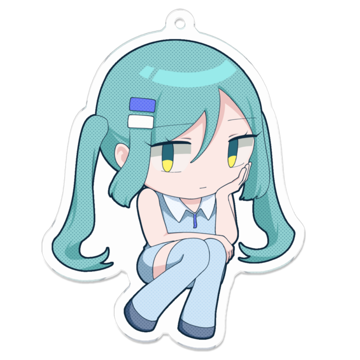 アクリルキーホルダー - 70 x 70 (mm)