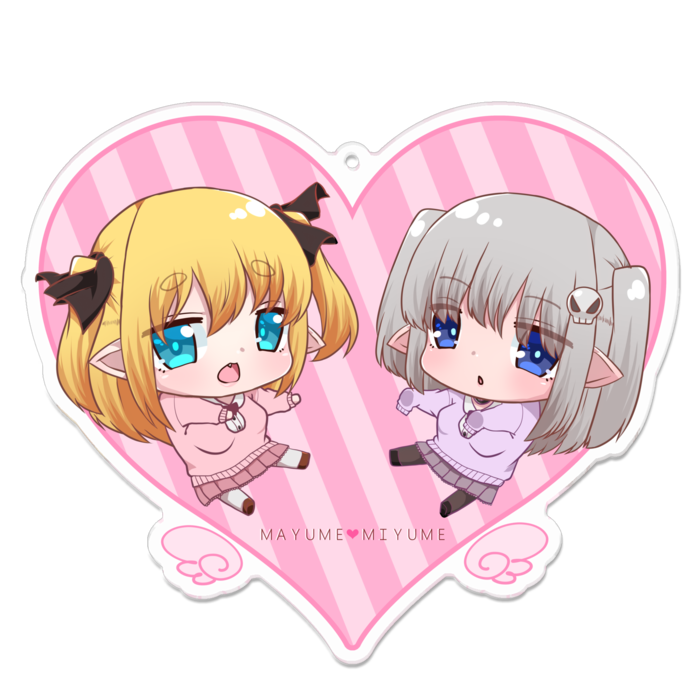 アクリルキーホルダー - 100 x 100 (mm)