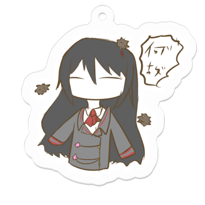 アクリルキーホルダー（コーティング） - 50 x 50 (mm)