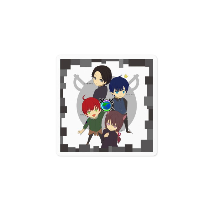 ステッカー - 100 x 100 (mm)(2)