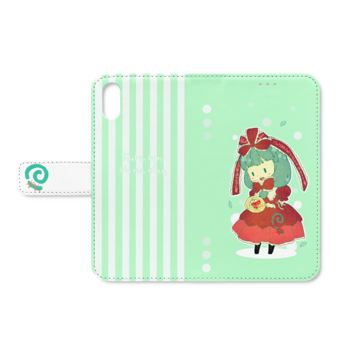 手帳型iPhoneケース - iPhone XS / X - ストラップ穴 なし