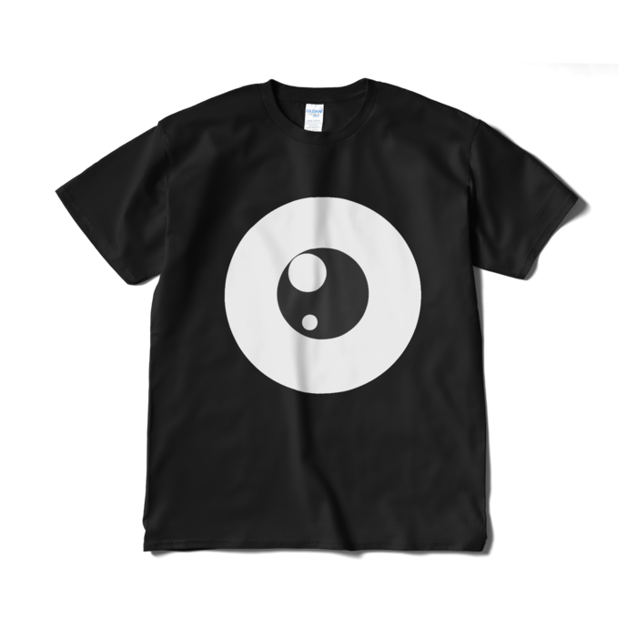 めだまTシャツ（短納期） - XL - ブラック