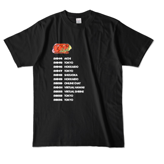 カラーTシャツ - L - ブラック (濃色)