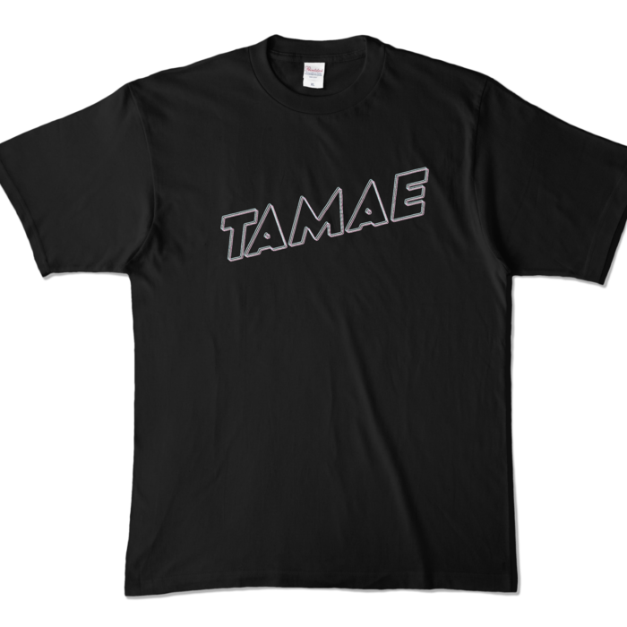 カラーTシャツ - XL - ブラック (濃色)