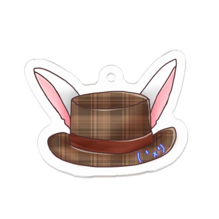 アクリルキーホルダー - 50 x 50 (mm)