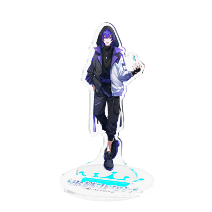 アクリルフィギュア（深淵の紫） - 100x100mm