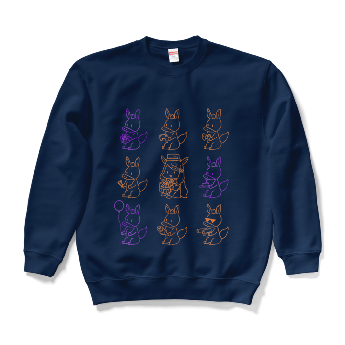 スウェット - L - ネイビー