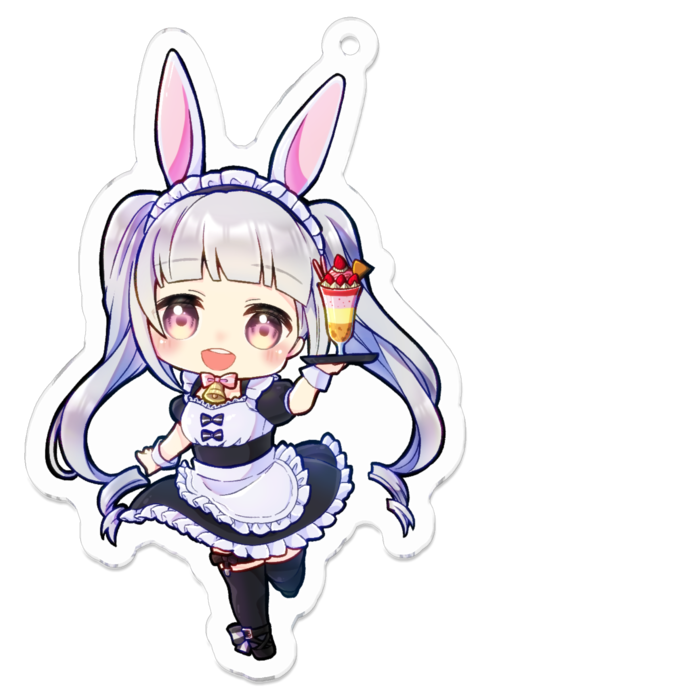 アクリルキーホルダー（コーティング） - 70 x 70 (mm)