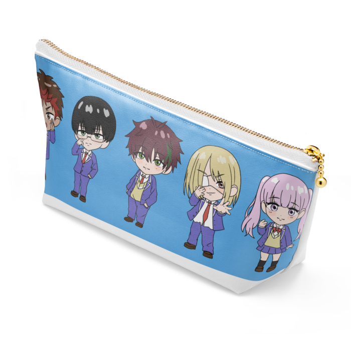 ポーチ - 長さ21.5cm / 高さ10cm - ホワイト