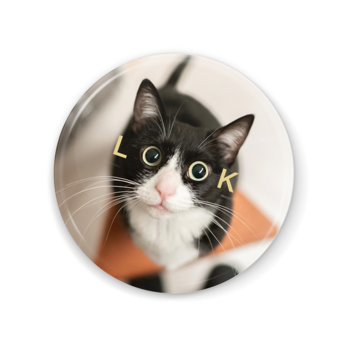 ルカLOOK缶ミラー(カワイイ) - 56mm