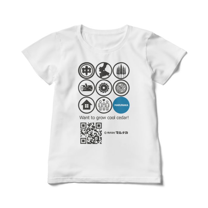 レディースTシャツ - L - 白