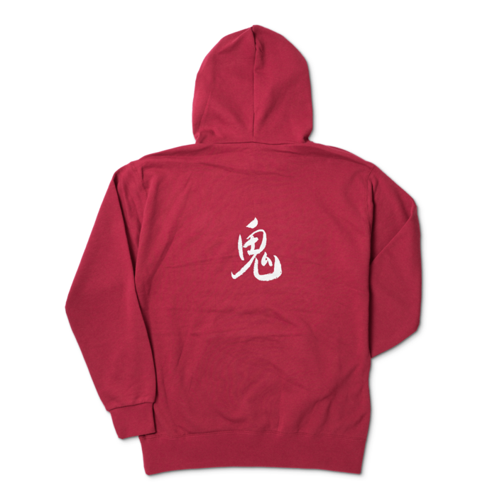 パーカー - XL - バーガンディ