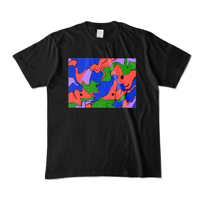 カラーTシャツ - M - ブラック (濃色)