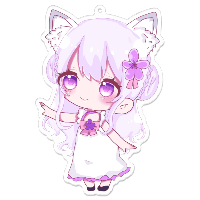 アクリルキーホルダー - 100 x 100 (mm)