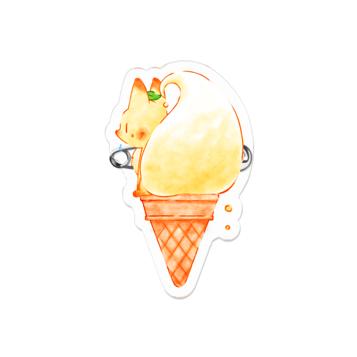 アクリルバッジ - 50 x 50 (mm)