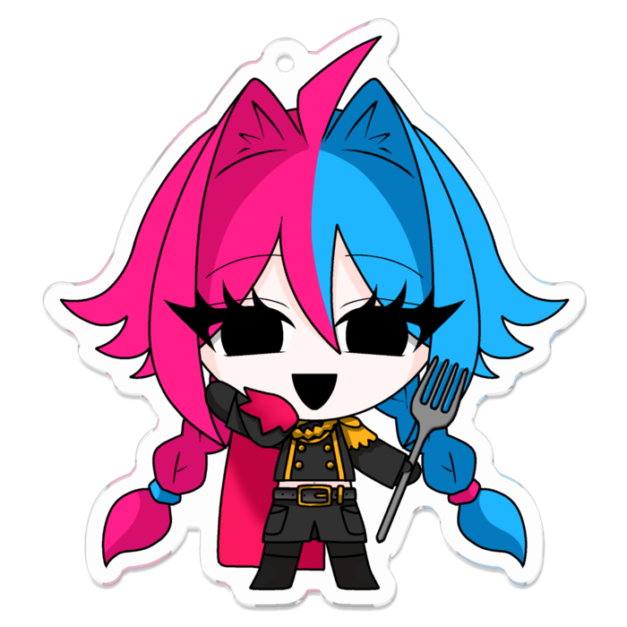 アクリルキーホルダー - 70 x 70 (mm)