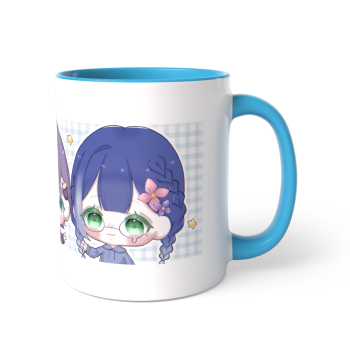 ツートンカラーマグカップ - 直径 8.2cm / 高さ 9.5cm