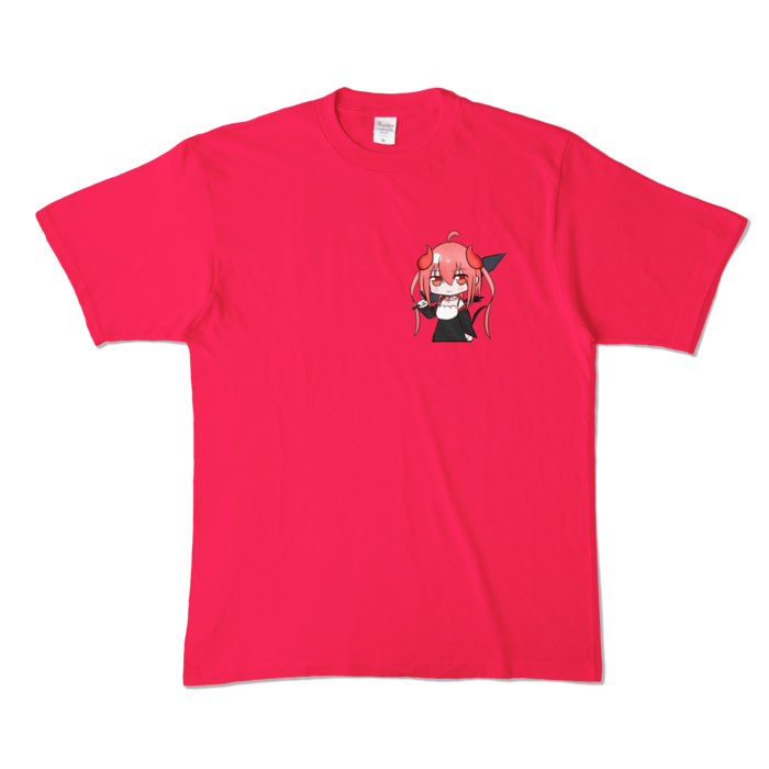 カラーTシャツ - XL - ホットピンク (濃色)