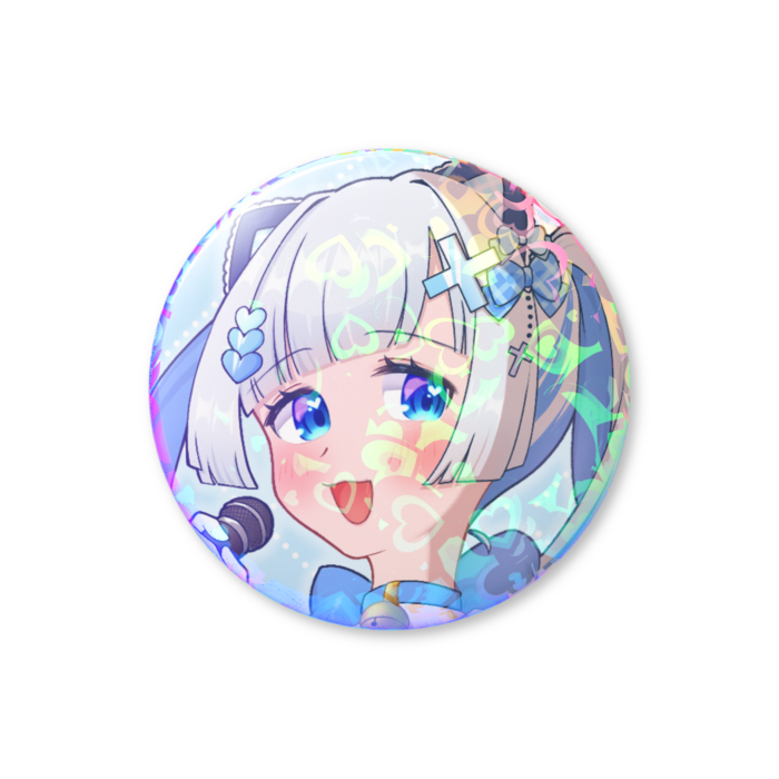 ホログラム缶バッジ - 44mm