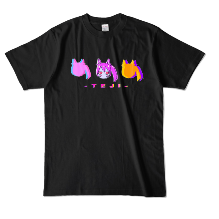 カラーTシャツ - L - ブラック (濃色)