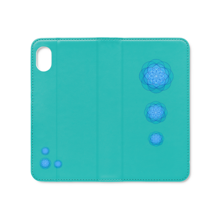 手帳型iPhoneケース(ベルトなし) - iPhone XR - ストラップ穴 なし