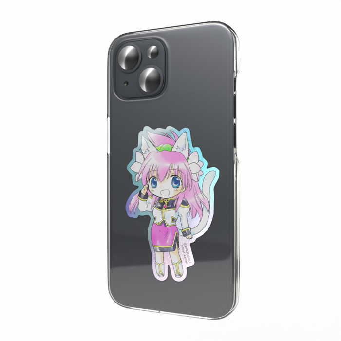 オーロラスマホステッカー - 縦