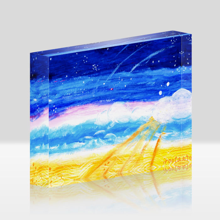 アクリルブロック - 148x100mm