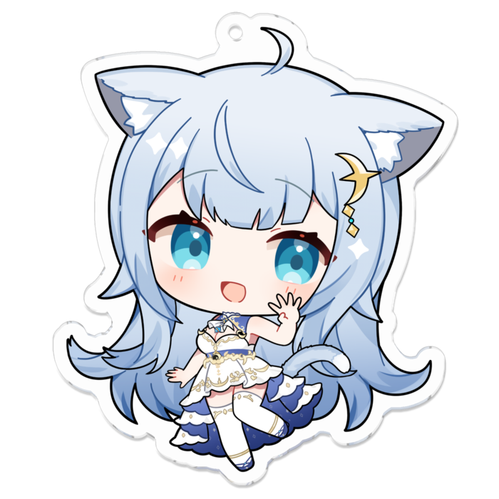 70 x 70 (mm) - 4th Anniv. Acrylic Keychain / ４周年アクキー